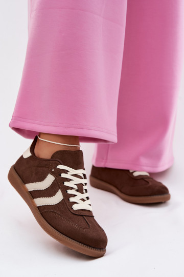 Sneakers tüüpi jalanõud Pealiste omadEco Suedeu Czekoladosissee Jesavella 2