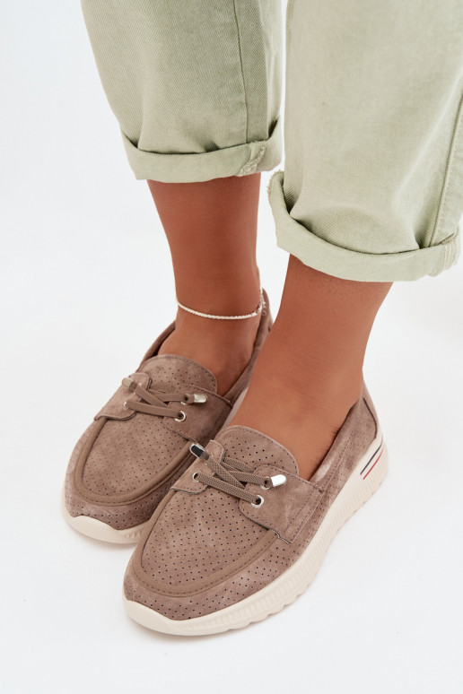 jalatsidPealturalnego seemisnakhsedu beeži värvi Selorette