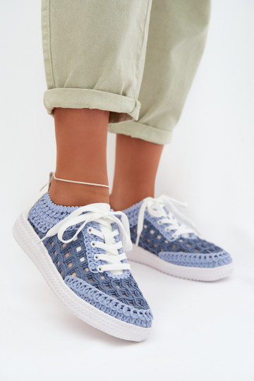 mustriga Pealhk jalatsid Pealiste omad D&A GR61-5951 Sinist värvi 2