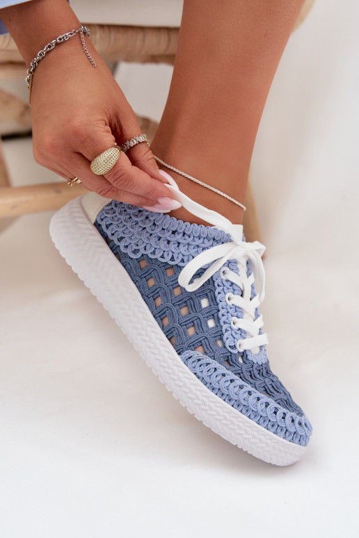 mustriga Pealhk jalatsid Pealiste omad D&A GR61-5951 Sinist värvi