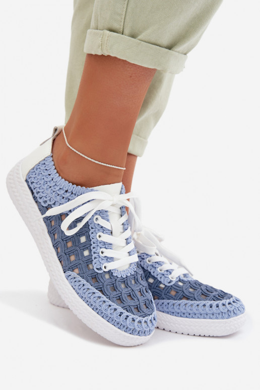 mustriga Pealhk jalatsid Pealiste omad D&A GR61-5951 Sinist värvi