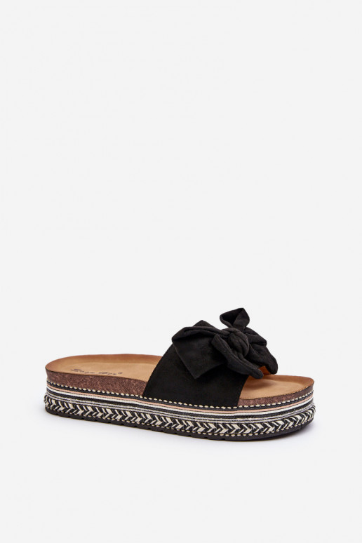 naiste plätud platvormiga lipsukesega msuud Evatria