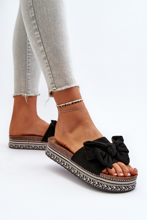 naiste plätud platvormiga lipsukesega msuud Evatria