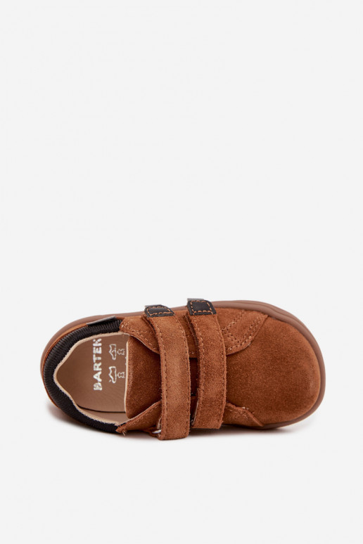 Pealhk jalatsid Barefoot Laste jalanõud Bartek 8600363 pruunid värvi