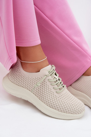 Riidest spordijalatsid Pealiste omad beeži värvi Carmivelle