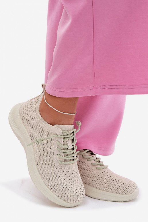 Riidest spordijalatsid Pealiste omad beeži värvi Carmivelle