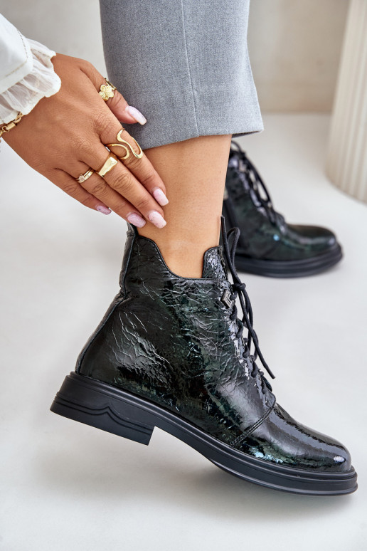 Pealhk Laque Pealiste poolsaapad voodriga Lossi juurde D&A LZ42-042 khakivärvi