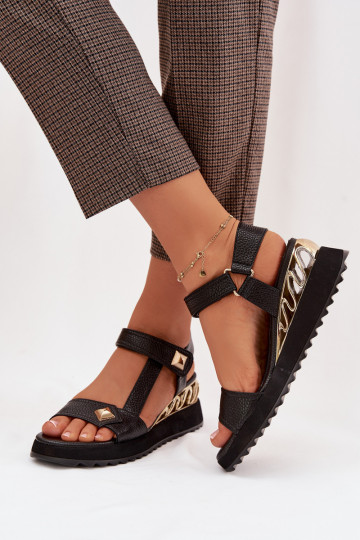 Pealistesandaalid Pealiste omad platvormiga D&A CR61-3070 msuud