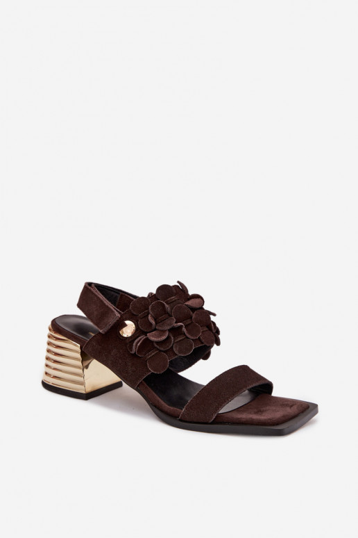 Elegantsed kõrged kontsad D&A CR61-3145 Czekoladosissee