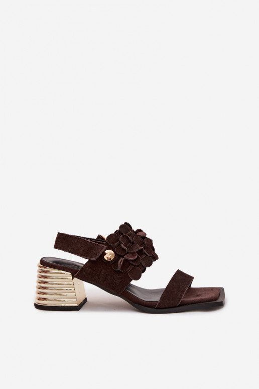 Elegantsed kõrged kontsad D&A CR61-3145 Czekoladosissee