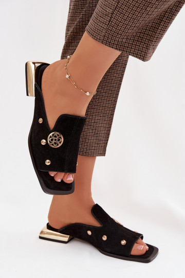 seemisnahksed sussid Ze Kuldset värvimi Ozdobami D&A CR61-3061 msuud