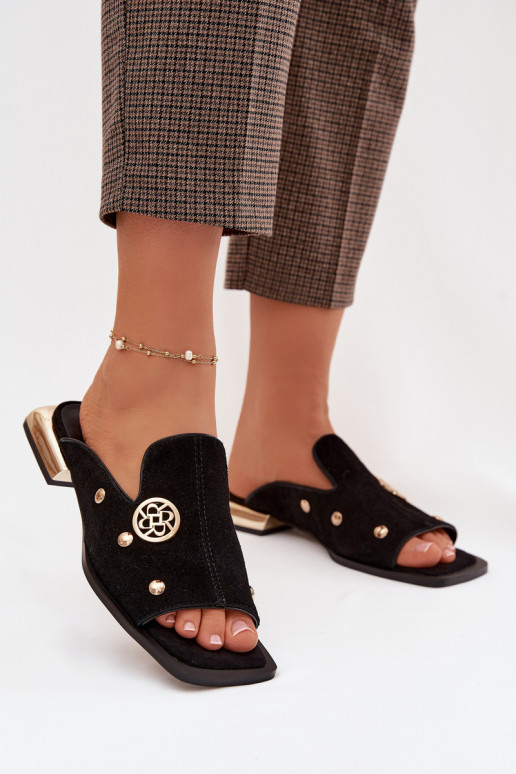 seemisnahksed sussid Ze Kuldset värvimi Ozdobami D&A CR61-3061 msuud