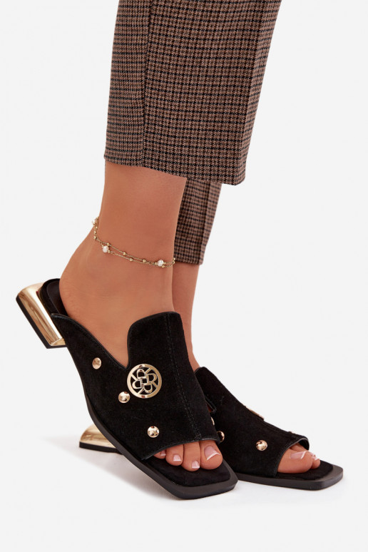 seemisnahksed sussid Ze Kuldset värvimi Ozdobami D&A CR61-3061 msuud