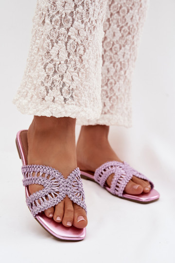 Plätud Pealiste korter Violetne värv Fariella