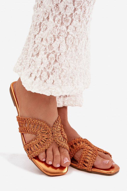 Plätud Pealiste korter oranži värvi Fariella