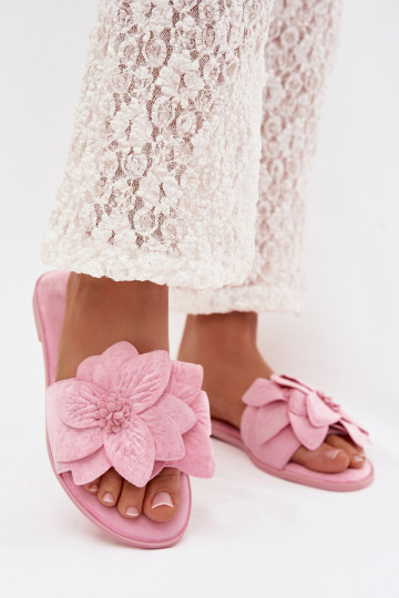 sileda tallaga naiste plätud Koos Ornatei Lillami Tumeroosad värvi Elzoria 2