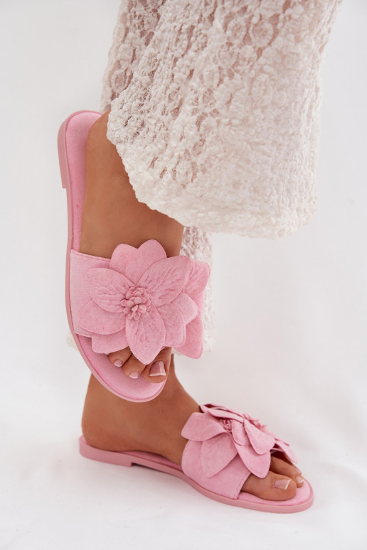 sileda tallaga naiste plätud Koos Ornatei Lillami Tumeroosad värvi Elzoria