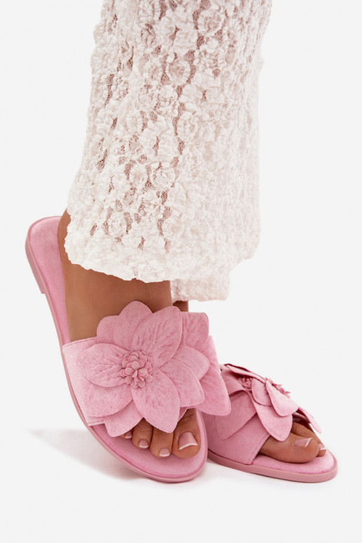 sileda tallaga naiste plätud Koos Ornatei Lillami Tumeroosad värvi Elzoria