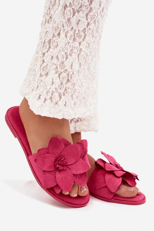 sileda tallaga naiste plätud Koos Ornatei Lillami tumeroosad värvi Elzoria