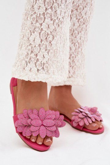 Plätud Pealiste korter Kaunistusega tumeroosad värvi Grelora