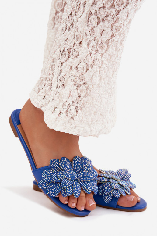 Plätud Pealiste korter Kaunistusega tumesinist värvi Grelora