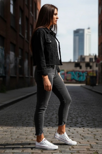 Naistesaapad Big Star NN274235 valget värvi