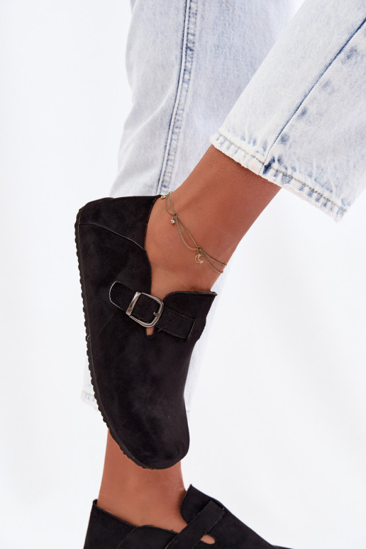 jalatsid Pealiste omad Eco Suedeosissee neetide ja pandlaga msuud Ismora