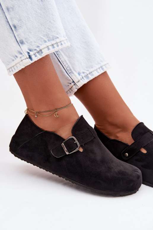 jalatsid Pealiste omad Eco Suedeosissee neetide ja pandlaga msuud Ismora