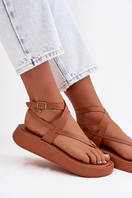 varbavahe plätud Pealiste omad platvormiga pruunid värvi Gelira