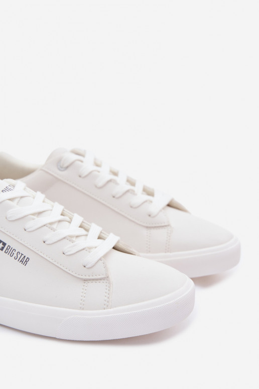meestele vabaaja jalanõud eko-nahast Big Star TT174001 valget värvi