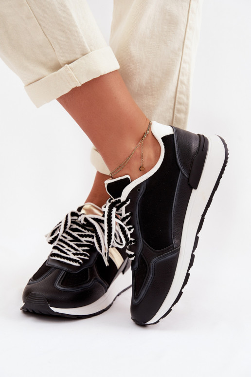 Sneakers tüüpi jalanõud Pealiste omad eko-nahast msuud Kelira