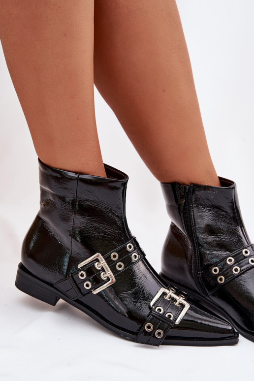 Laque Pealiste poolsaapad laiade nööridega Triipudega I neetide ja pandlagami msuud Hamira