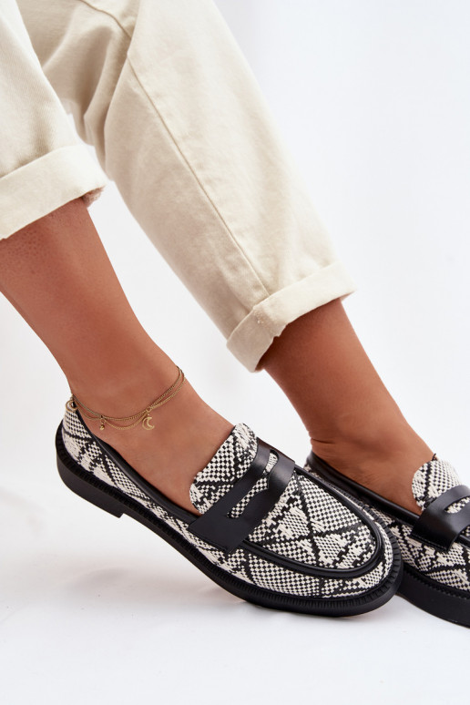 naiste mokassiinid Mustriline msuud Barisa