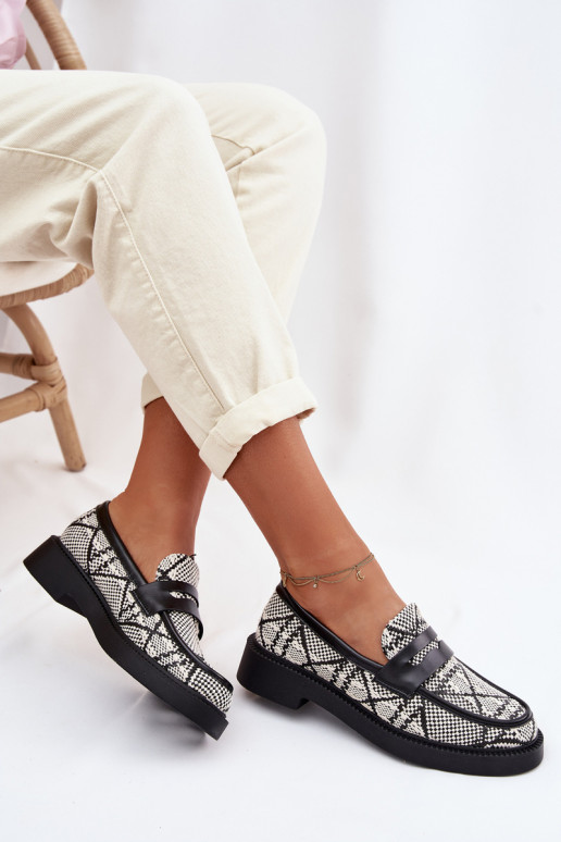 naiste mokassiinid Mustriline msuud Barisa