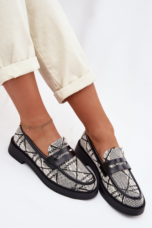 naiste mokassiinid Mustriline msuud Barisa