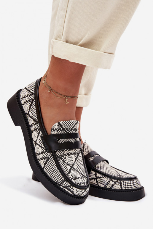 naiste mokassiinid Mustriline msuud Barisa