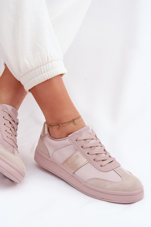 Sneakers tüüpi jalanõud Pealiste omad Big Star TT274157 Tumeroosad värvi