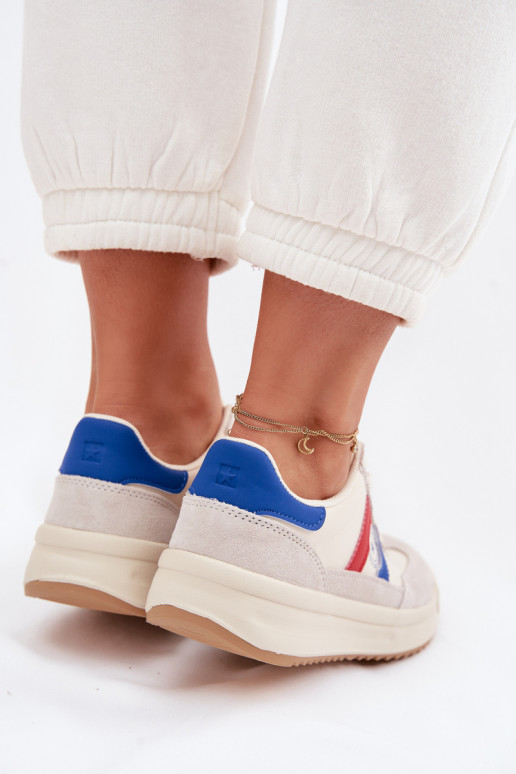 Sneakers tüüpi jalanõud Pealiste omad Big Star TT274161 beeži värvi