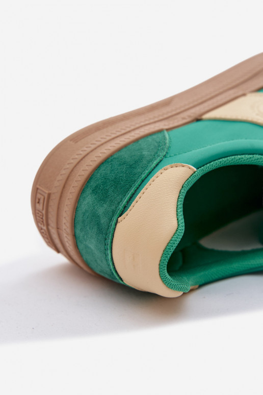 seemisnakhsed Sneakers tüüpi jalanõud Pealiste omad Big Star TT274163 Rohelist värvi