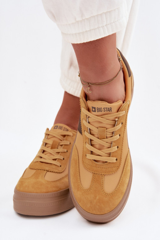 seemisnakhsed Sneakers tüüpi jalanõud Pealiste omad Big Star TT274166 Kollased