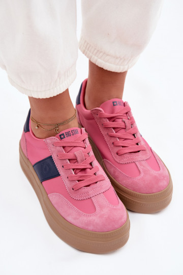 Naise sametised spordijalatsid Big Star TT274164 roosades toonides