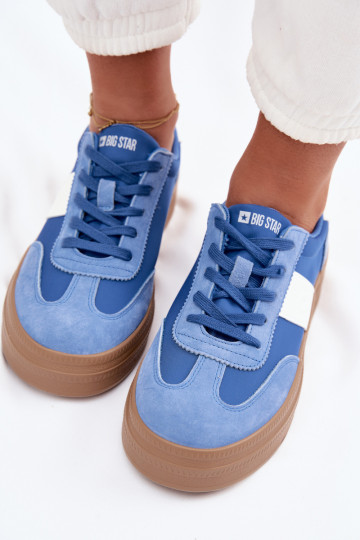 seemisnakhsed Sneakers tüüpi jalanõud Pealiste omad Big Star TT274165 Sinist värvi 2