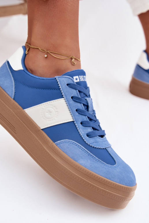 seemisnakhsed Sneakers tüüpi jalanõud Pealiste omad Big Star TT274165 Sinist värvi