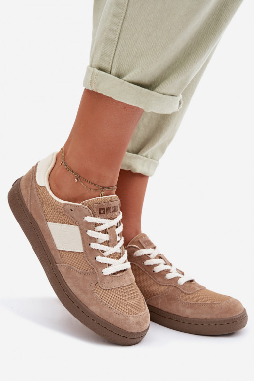 Sneakers tüüpi jalanõud Pealiste omad Big Star TT274177 elevandiluu värvi