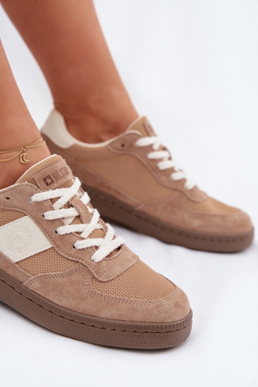 Sneakers tüüpi jalanõud Pealiste omad Big Star TT274177 elevandiluu värvi