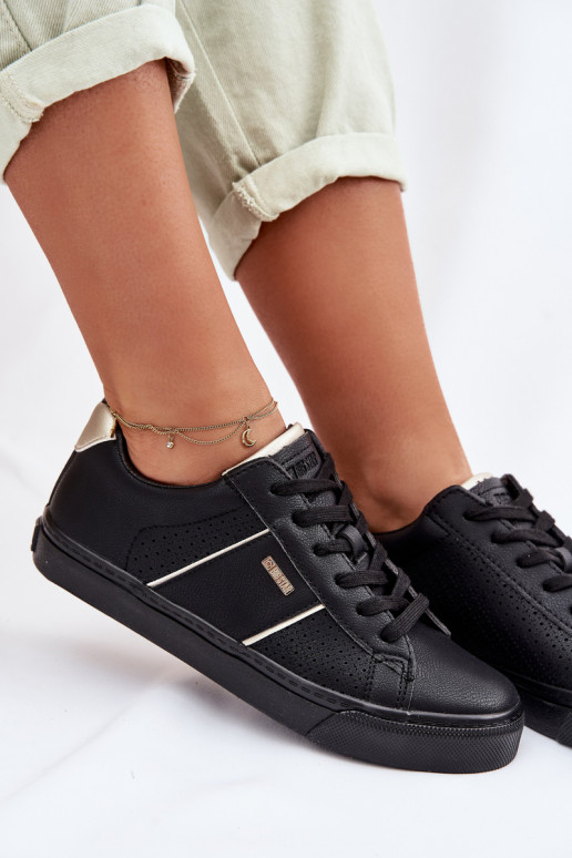 Sneakers tüüpi jalanõud Pealiste omad Ažuurne Big Star TT274290 msuud