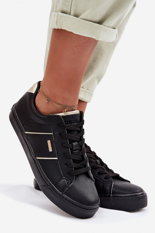 Sneakers tüüpi jalanõud Pealiste omad Ažuurne Big Star TT274290 msuud