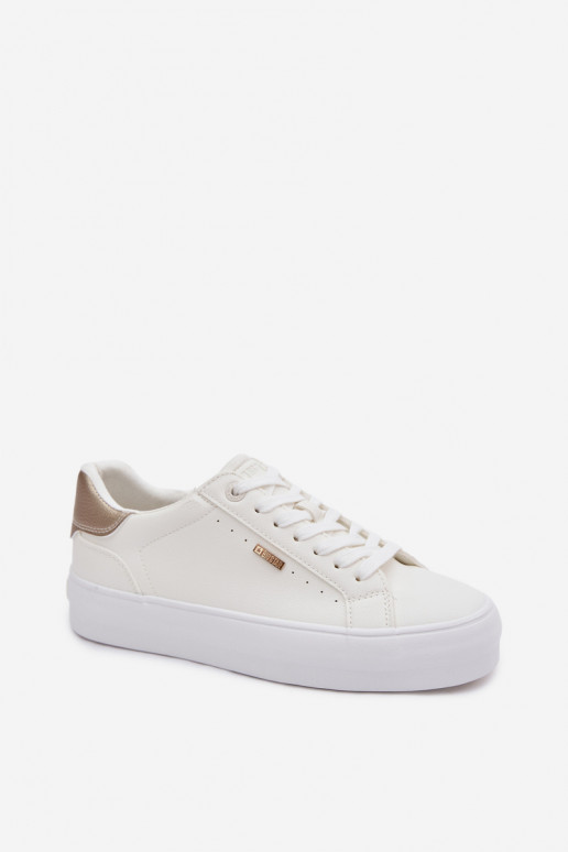 Sneakers tüüpi jalanõud platvormiga Big Star TT274805 valget värvi