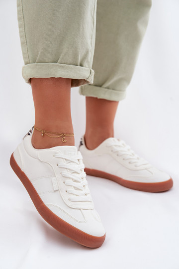 Sneakers tüüpi jalanõud Pealiste omad Riidest Big Star TT274357 valget värvi