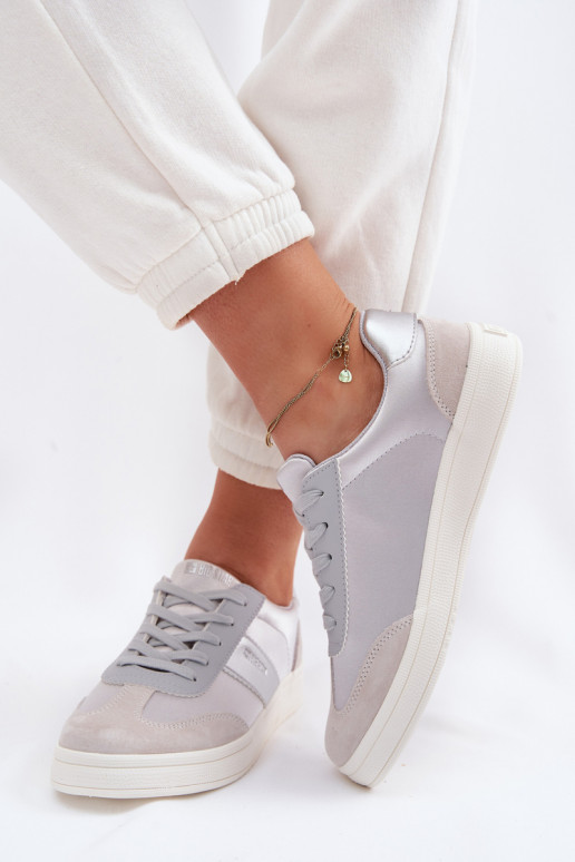 Sneakers tüüpi jalanõud Pealiste omad Big Star TT274156 Halli värvi